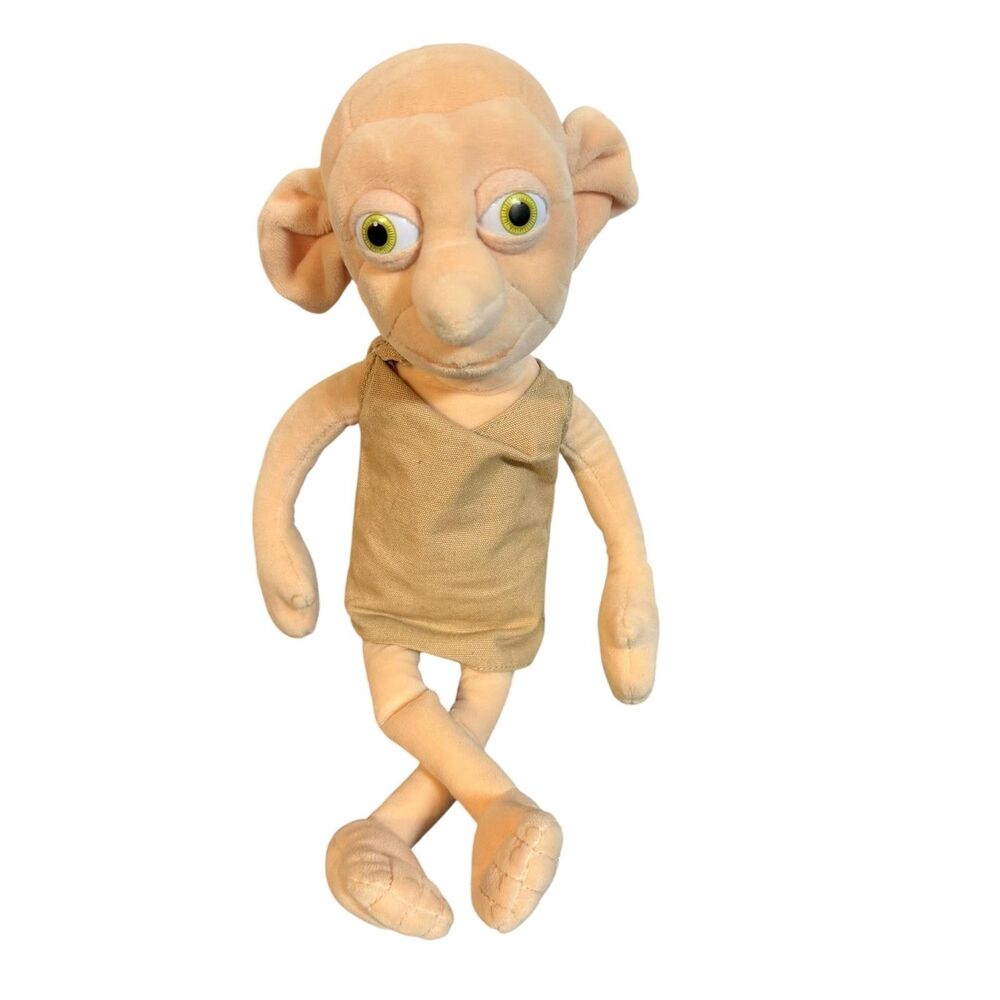 Harry Potter Dobby House Elf Plush Stuffed Toy Noble Collection Small Beige
